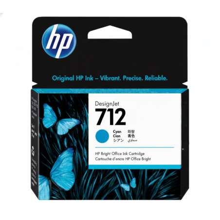 Comprar Cartucho de Tinta HP 712 (3ED67A) Cyan | Envío Colombia