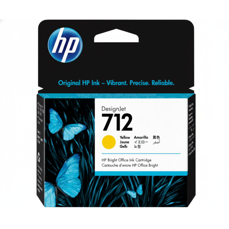 Comprar Cartucho de Tinta HP 712 (3ED69A) Amarillo | Envío Colombia