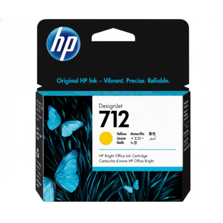 Comprar Cartucho de Tinta HP 712 (3ED69A) Amarillo | Envío Colombia