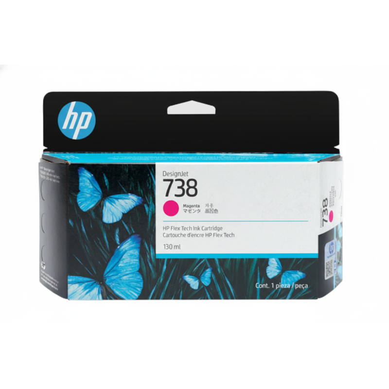 Comprar Cartucho de Tinta HP 738 (498N6A) Magenta | Envío Colombia