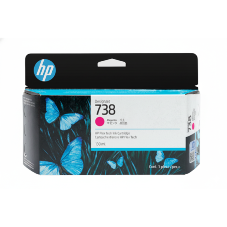 Comprar Cartucho de Tinta HP 738 (498N6A) Magenta | Envío Colombia