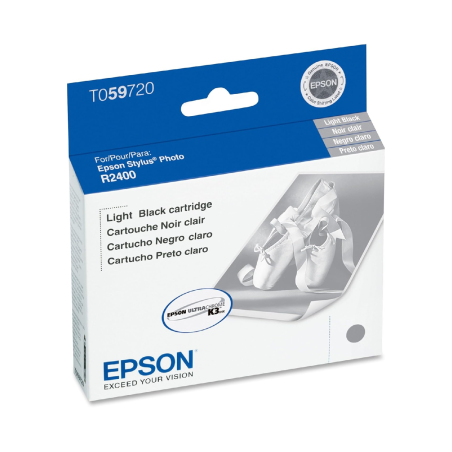 Cartucho de Tinta Epson T059720-AL Light Negro Original