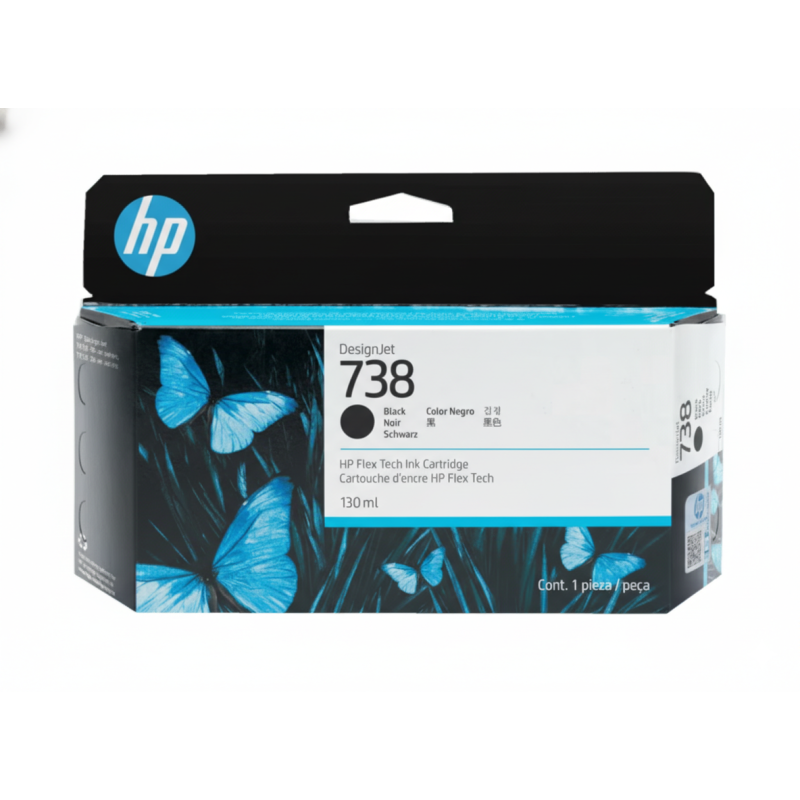 Comprar Cartucho de Tinta HP 738 (498N4A) Negro | Envío Colombia