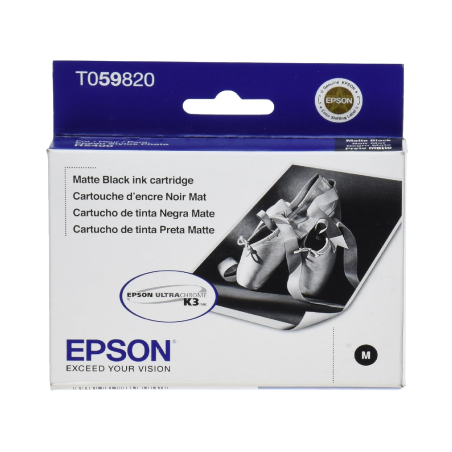 Cartucho de Tinta Epson T059820-AL Matte Negro Original