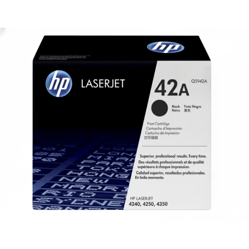 Comprar Tóner HP 42A (Q5942A) Negro Original | Envío Colombia
