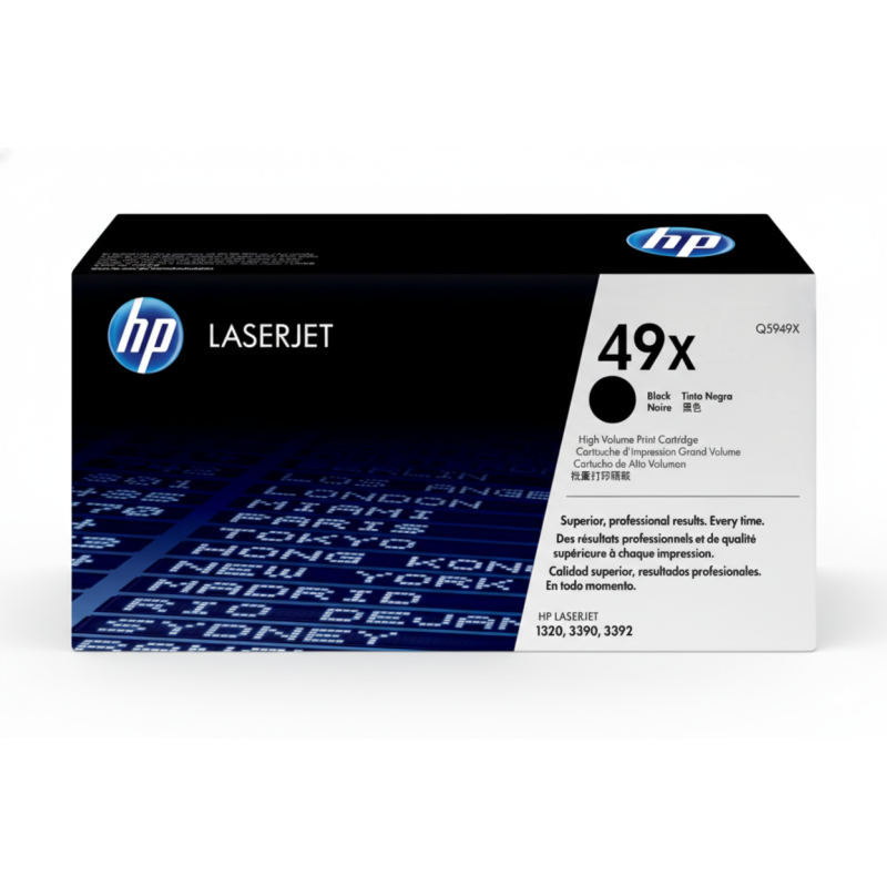 Comprar Tóner HP 49X (Q5949X) Negro Original | Envío Colombia