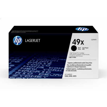Comprar Tóner HP 49X (Q5949X) Negro Original | Envío Colombia