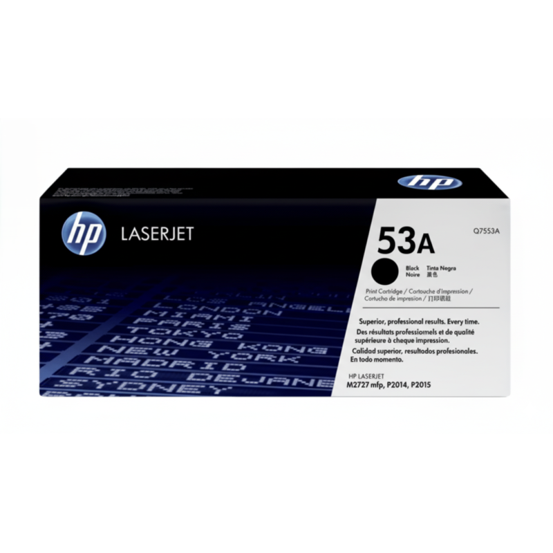 Comprar Tóner HP 53A (Q7553A) Negro Original | Envío Colombia