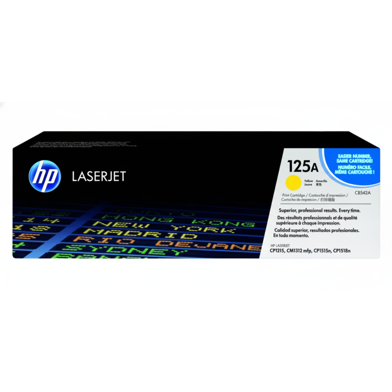 Comprar Tóner HP 125A (CB542A) Amarillo Original | Envío Colombia