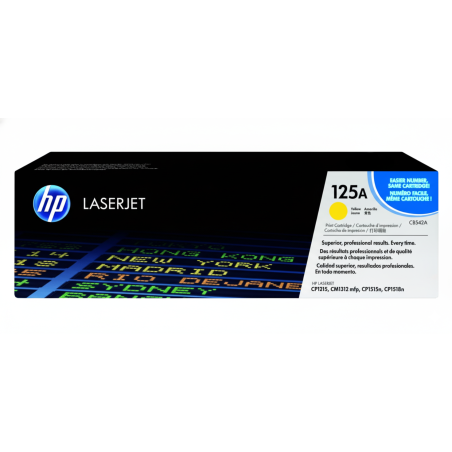Comprar Tóner HP 125A (CB542A) Amarillo Original | Envío Colombia