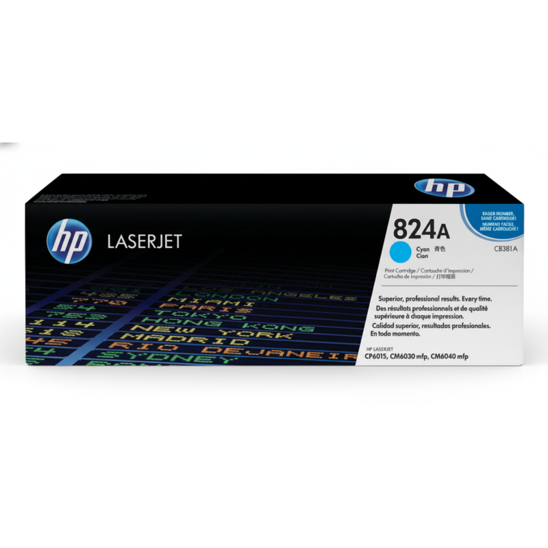Comprar Tóner HP 824A (CB381A) Cyan Original | Envío Colombia
