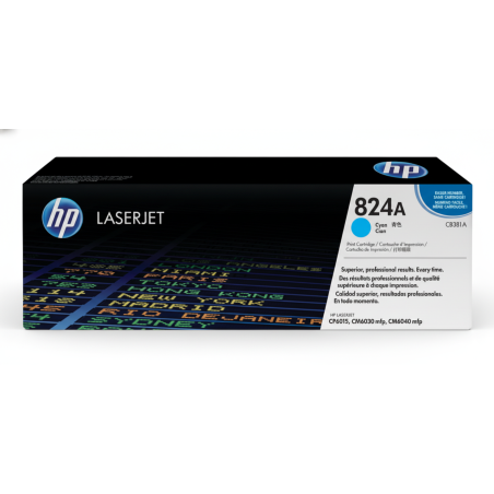 Comprar Tóner HP 824A (CB381A) Cyan Original | Envío Colombia