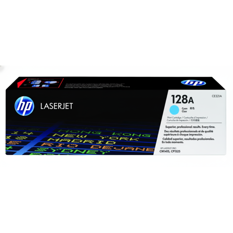 Comprar Tóner HP 128A (CE321A) Cyan Original | Envío Colombia