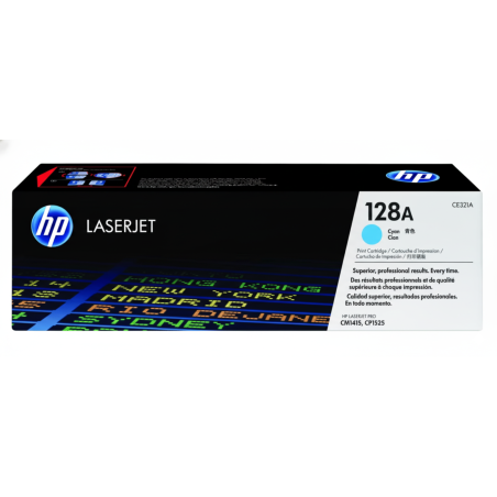 Comprar Tóner HP 128A (CE321A) Cyan Original | Envío Colombia