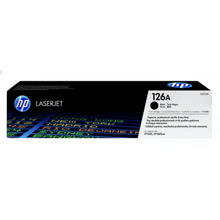 Comprar Tóner HP 126A (CE310A) Negro Original | Envío Colombia