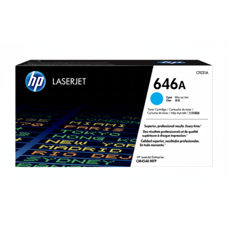 Comprar Tóner HP 646A (CF031A) Cyan Original | Envío Colombia