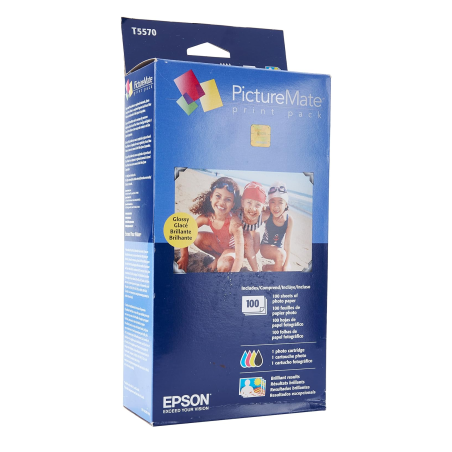 Cartucho de Tinta Epson T5570-AL Negro-Magenta-Amarillo-Cian Original