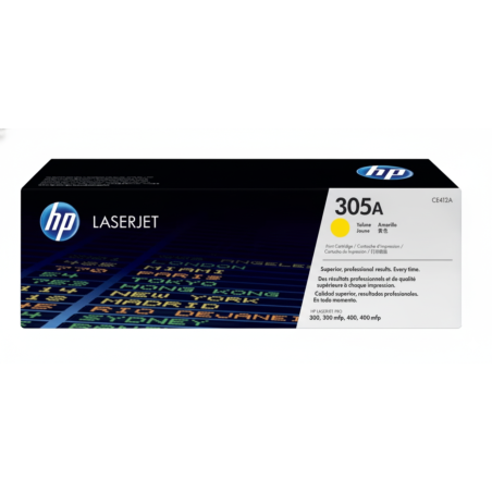 Comprar Tóner HP 305A (CE412A) Amarillo Original | Envío Colombia