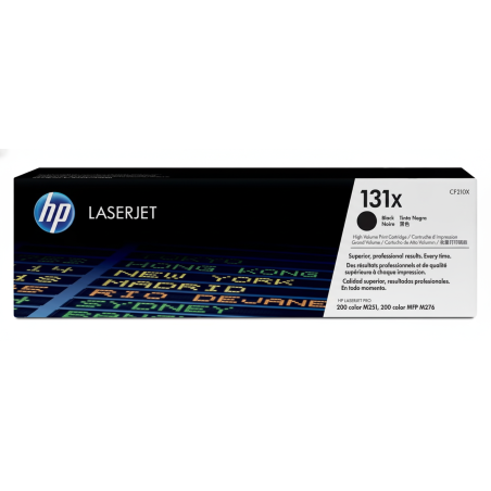 Comprar Tóner HP 131X (CF210X) Negro Original | Envío Colombia