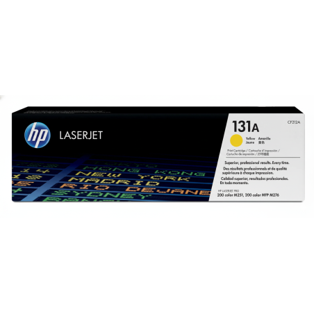 Comprar Tóner HP 131A (CF212A) Amarillo Original | Envío Colombia