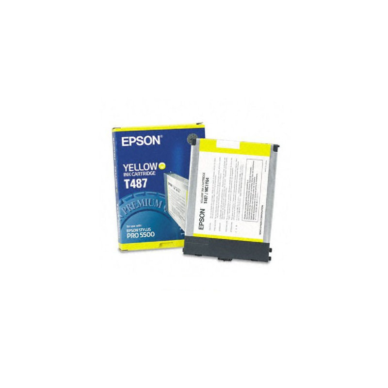 Cartucho de Tinta Epson T487011 Amarillo Original