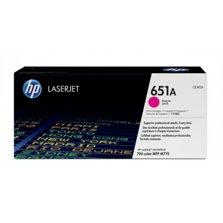 Comprar Tóner HP 651A (CE343A) Magenta Original | Envío Colombia