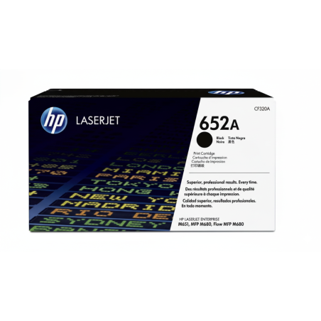 Comprar Tóner HP 652A (CF320A) Negro Original | Envío Colombia