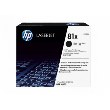 Comprar Tóner HP 81X (CF281X) Negro Original | Envío Colombia