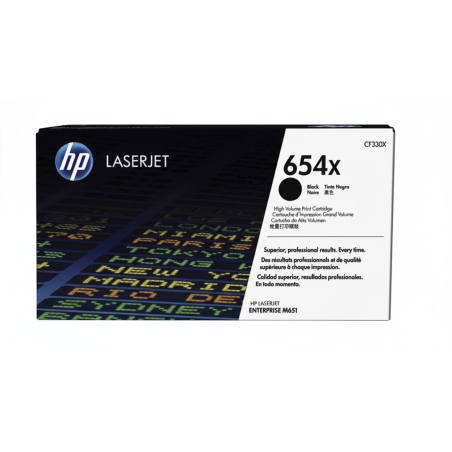 Comprar Tóner HP 654X (CF330X) Negro Original | Envío Colombia