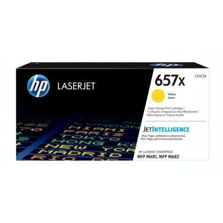 Comprar Tóner HP 657X (CF472X) Amarillo Original | Envío Colombia
