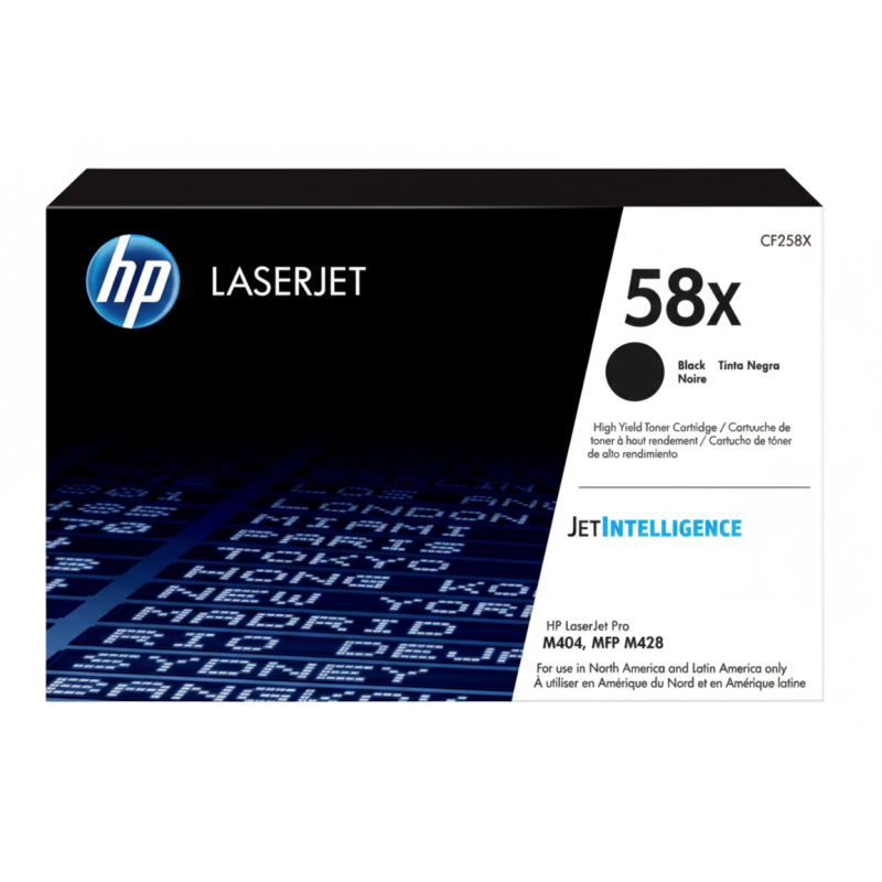 Comprar Tóner HP 58X (CF258X) Negro Original | Envío Colombia