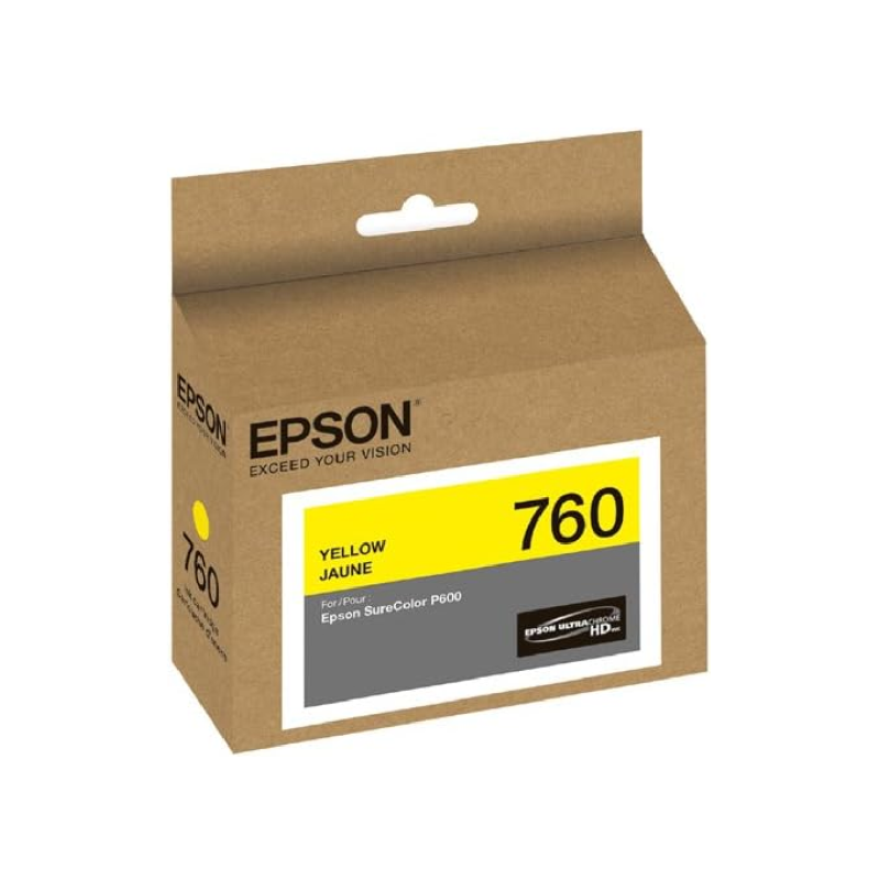 Cartucho de Tinta Epson T760420-AL Amarillo Original