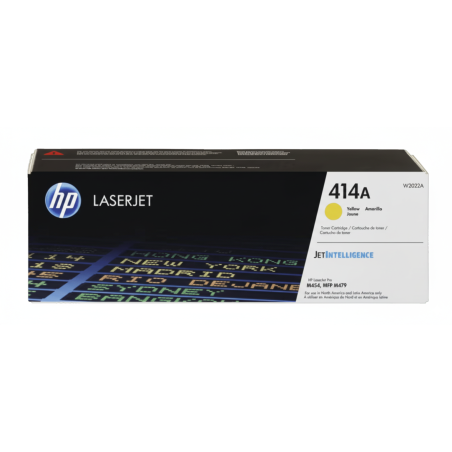 Comprar Tóner HP 414A (W2022A) Amarillo Original | Envío Colombia