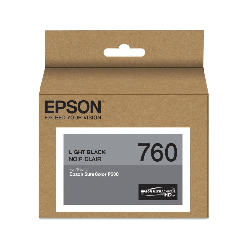 Cartucho de Tinta Epson T760720-AL Light Negro Original
