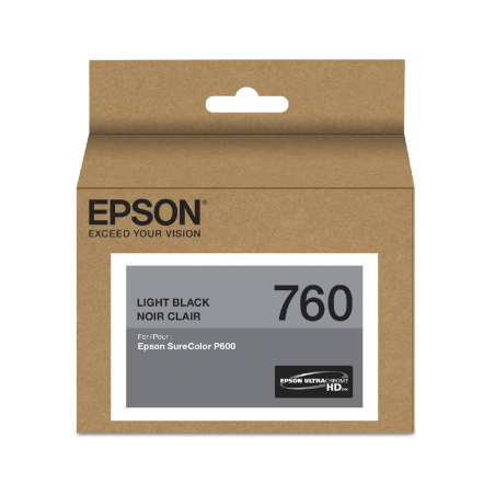 Cartucho de Tinta Epson T760720-AL Light Negro Original