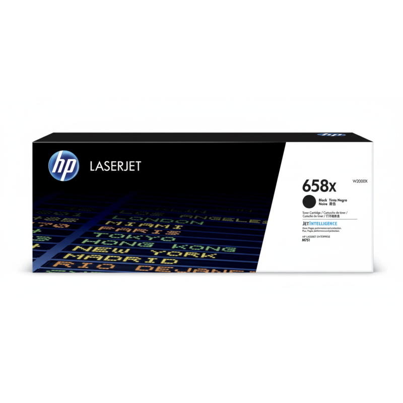 Comprar Tóner HP 658X (W2000X) Negro Original | Envío Colombia