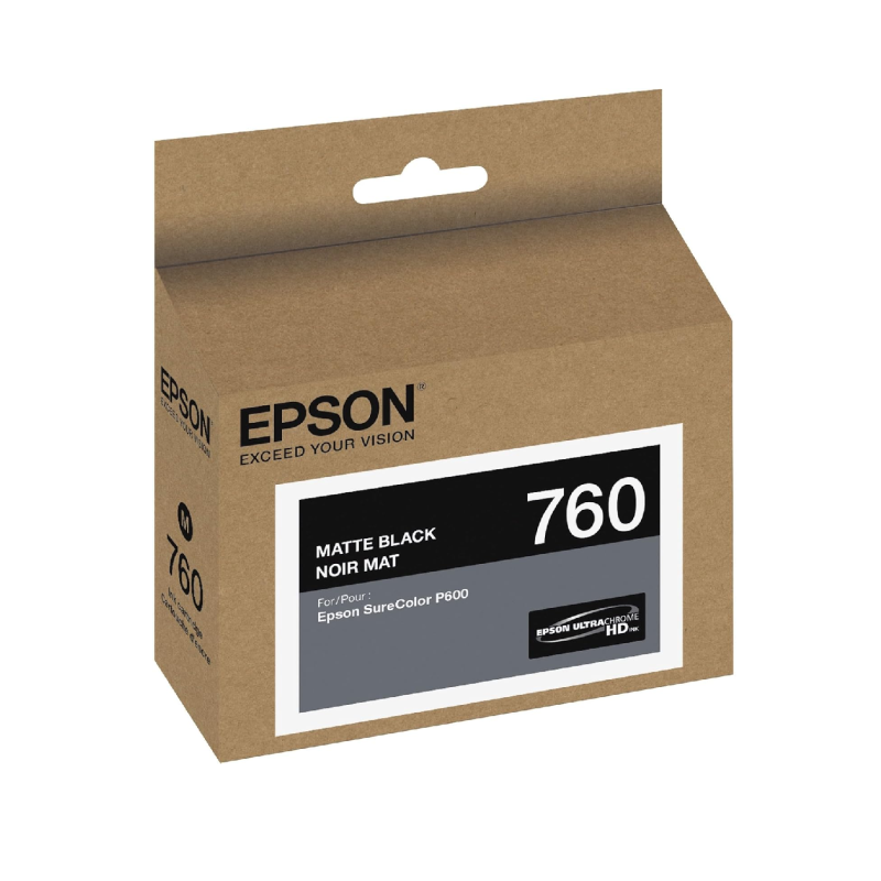 Cartucho de Tinta Epson T760820-AL Matte Negro Original