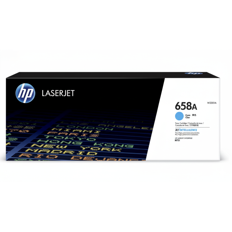 Comprar Tóner HP 658A (W2001A) Cyan Original | Envío Colombia
