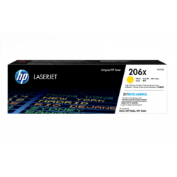 Comprar Tóner HP 206X (W2112X) Amarillo Original | Envío Colombia