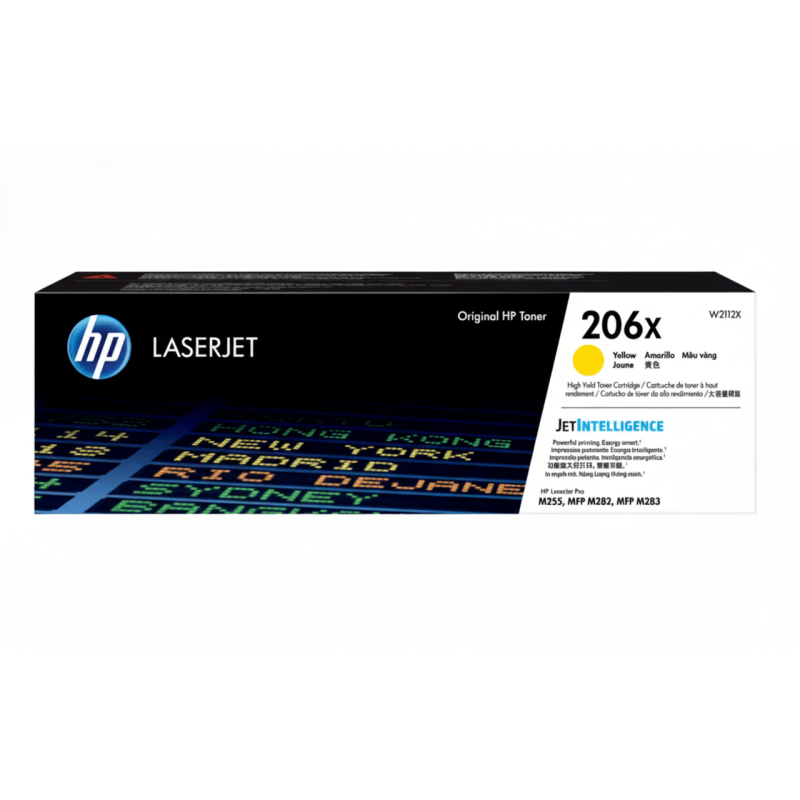 Comprar Tóner HP 206X (W2112X) Amarillo Original | Envío Colombia