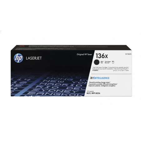 Comprar Tóner HP 136X (W1360X) Negro Original | Envío Colombia