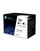 Comprar Pack de 2 cartuchos de Tóner Negro HP 26X (CF226XD) Original | Envío Colombia