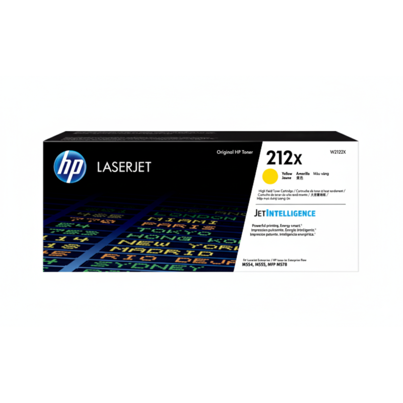 Comprar Tóner HP 212X (W2122X) Amarillo Original | Envío Colombia