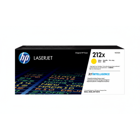 Comprar Tóner HP 212X (W2122X) Amarillo Original | Envío Colombia