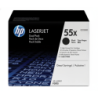 Comprar Pack de 2 cartuchos de Tóner Negro HP 55X (CE255XD) Original | Envío Colombia