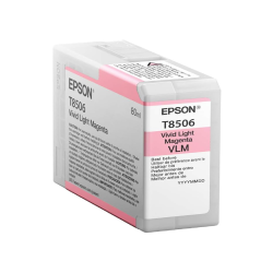 Cartucho de Tinta Epson T850600 Vivid Light Magenta Original