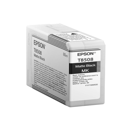 Cartucho de Tinta Epson T850800 Matte Negro Original