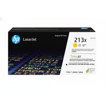 Comprar Tóner HP 213X (W2132X) Amarillo Original | Envío Colombia