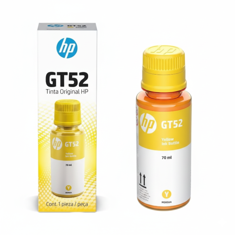 Comprar Botella de Tinta HP GT52 (M0H56AL) Amarilla Original | Envío Colombia