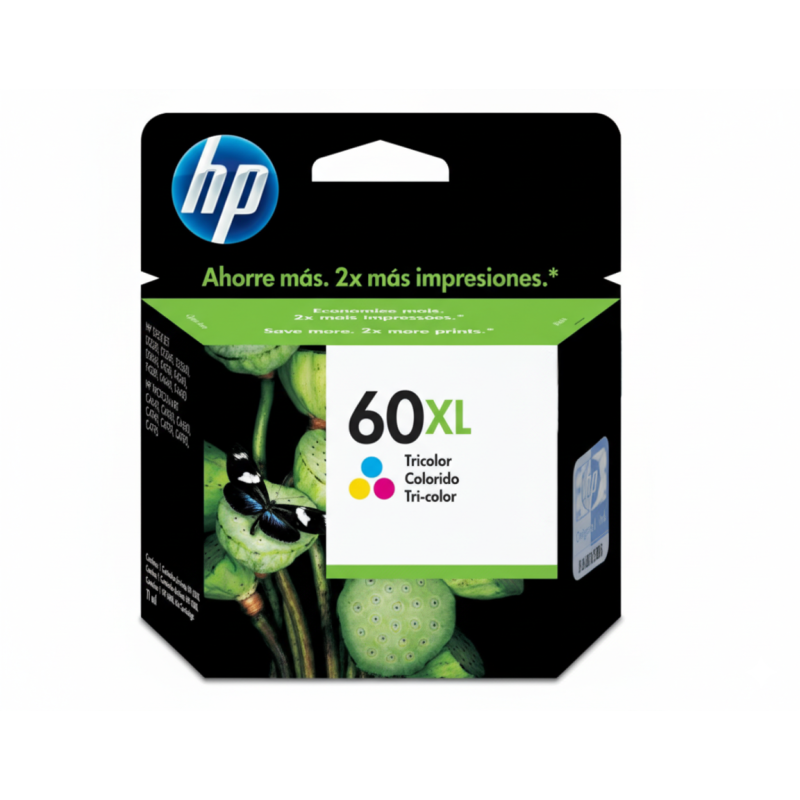 Comprar Cartucho de Tinta HP 60XL (CC644WL) Tricolor | Envío Colombia